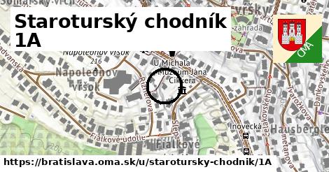 Staroturský chodník 1A, Bratislava