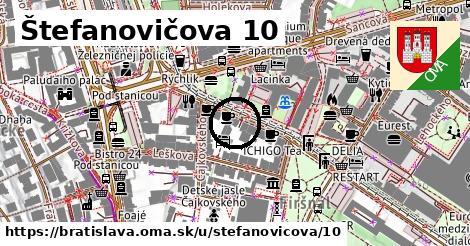 Štefanovičova 10, Bratislava