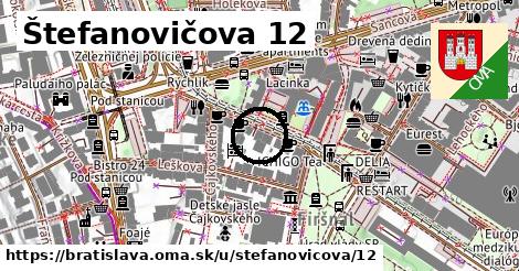 Štefanovičova 12, Bratislava