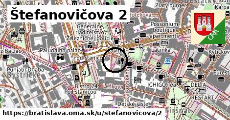 Štefanovičova 2, Bratislava