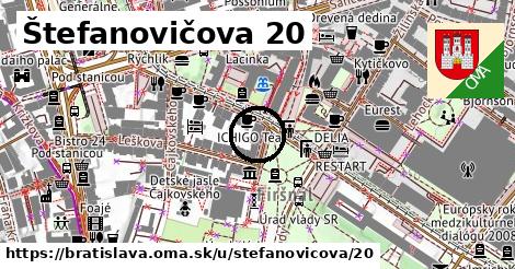 Štefanovičova 20, Bratislava