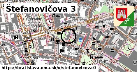 Štefanovičova 3, Bratislava