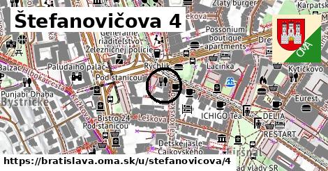 Štefanovičova 4, Bratislava