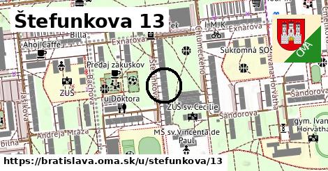 Štefunkova 13, Bratislava