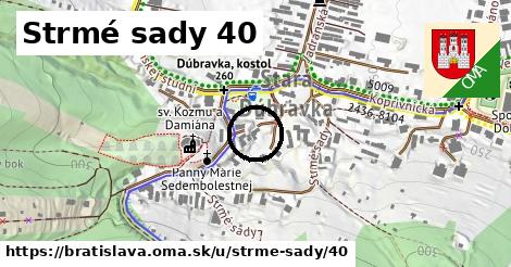 Strmé sady 40, Bratislava