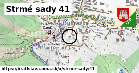 Strmé sady 41, Bratislava