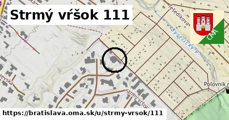 Strmý vŕšok 111, Bratislava