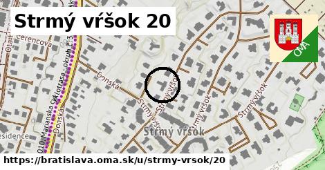 Strmý vŕšok 20, Bratislava