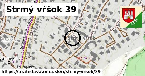 Strmý vŕšok 39, Bratislava