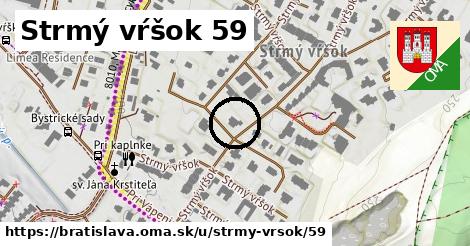 Strmý vŕšok 59, Bratislava