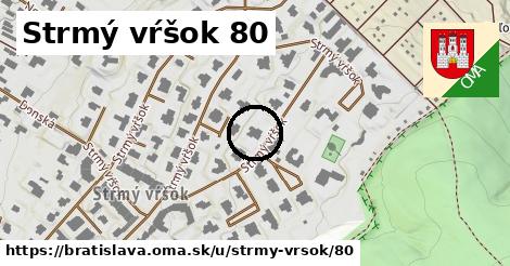 Strmý vŕšok 80, Bratislava