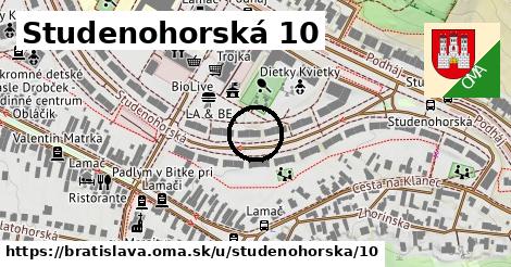 Studenohorská 10, Bratislava