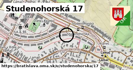 Studenohorská 17, Bratislava