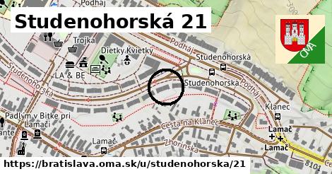 Studenohorská 21, Bratislava