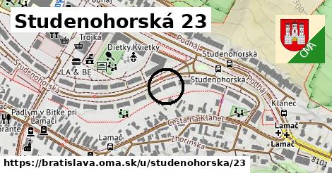 Studenohorská 23, Bratislava