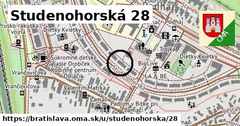 Studenohorská 28, Bratislava