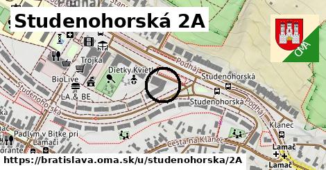 Studenohorská 2A, Bratislava