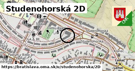 Studenohorská 2D, Bratislava