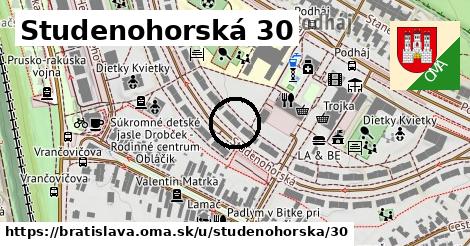 Studenohorská 30, Bratislava