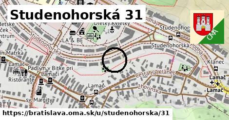 Studenohorská 31, Bratislava