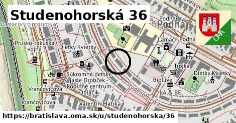 Studenohorská 36, Bratislava