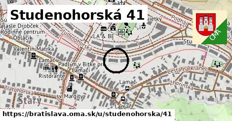 Studenohorská 41, Bratislava