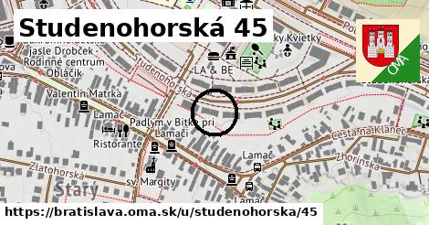 Studenohorská 45, Bratislava