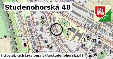 Studenohorská 48, Bratislava