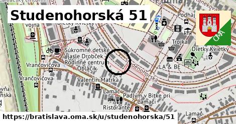 Studenohorská 51, Bratislava