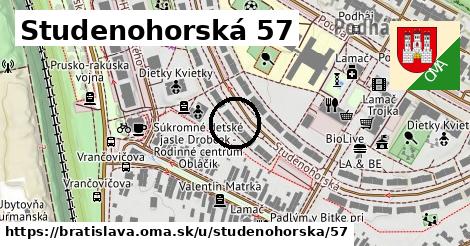 Studenohorská 57, Bratislava