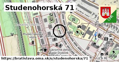 Studenohorská 71, Bratislava