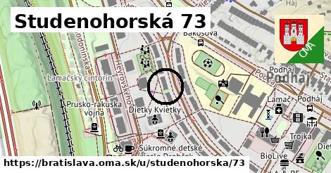 Studenohorská 73, Bratislava