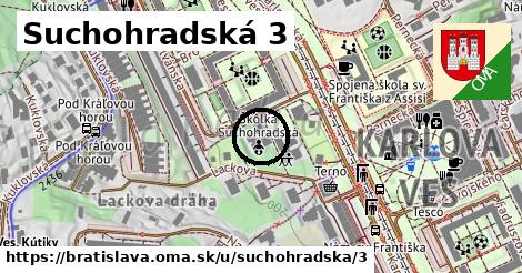 Suchohradská 3, Bratislava
