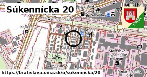 Súkennícka 20, Bratislava