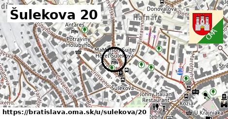 Šulekova 20, Bratislava