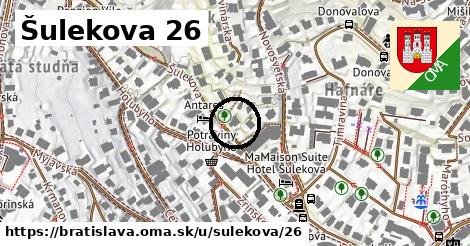 Šulekova 26, Bratislava