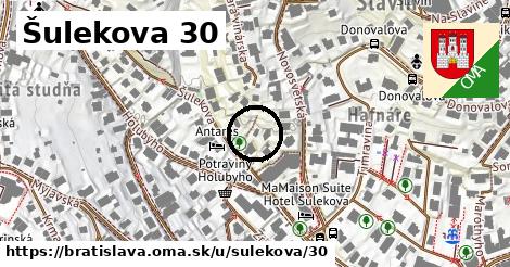 Šulekova 30, Bratislava