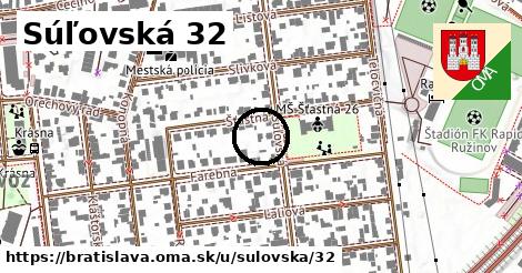 Súľovská 32, Bratislava