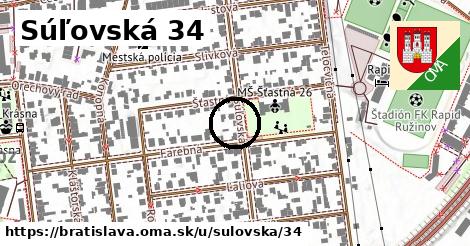 Súľovská 34, Bratislava