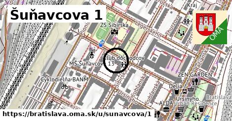 Šuňavcova 1, Bratislava