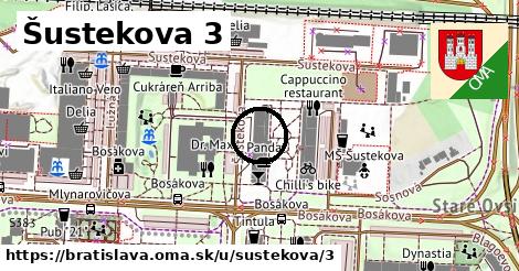 Šustekova 3, Bratislava