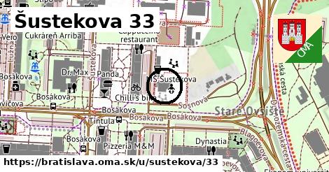 Šustekova 33, Bratislava