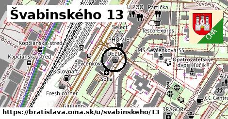 Švabinského 13, Bratislava