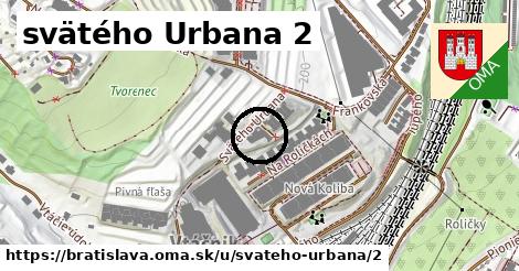 svätého Urbana 2, Bratislava