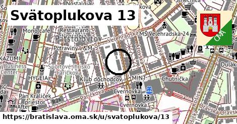 Svätoplukova 13, Bratislava