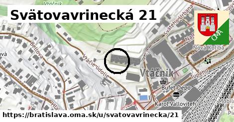 Svätovavrinecká 21, Bratislava