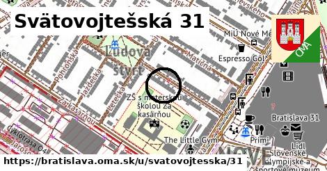 Svätovojtešská 31, Bratislava