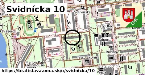 Svidnícka 10, Bratislava