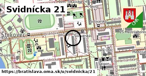 Svidnícka 21, Bratislava