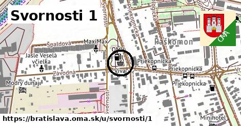 Svornosti 1, Bratislava